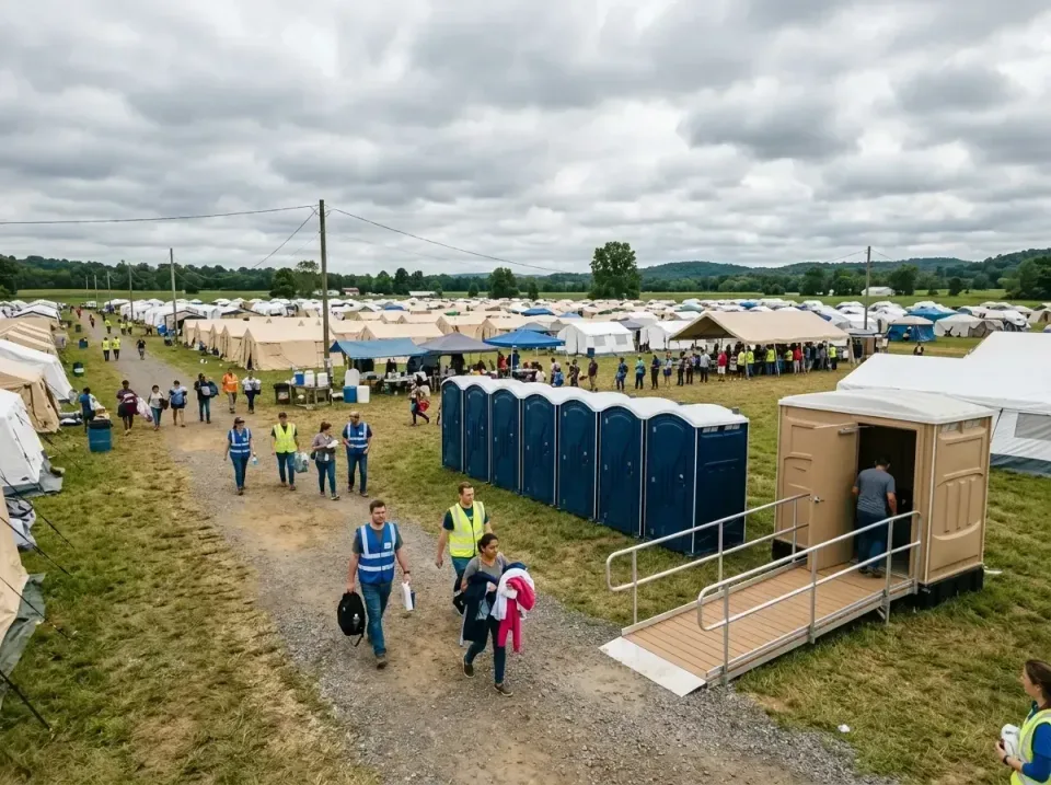 disaster-relief-camp-restrooms-010 — frequently asked questions, Dumpster & Portable Bathrooms Rental in Childersburg, AL